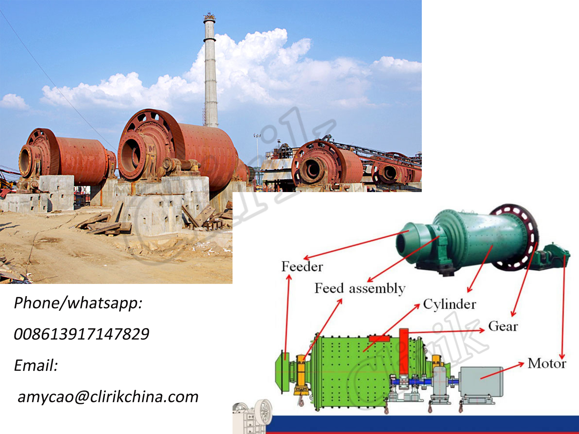 kaolin limestone ball mill